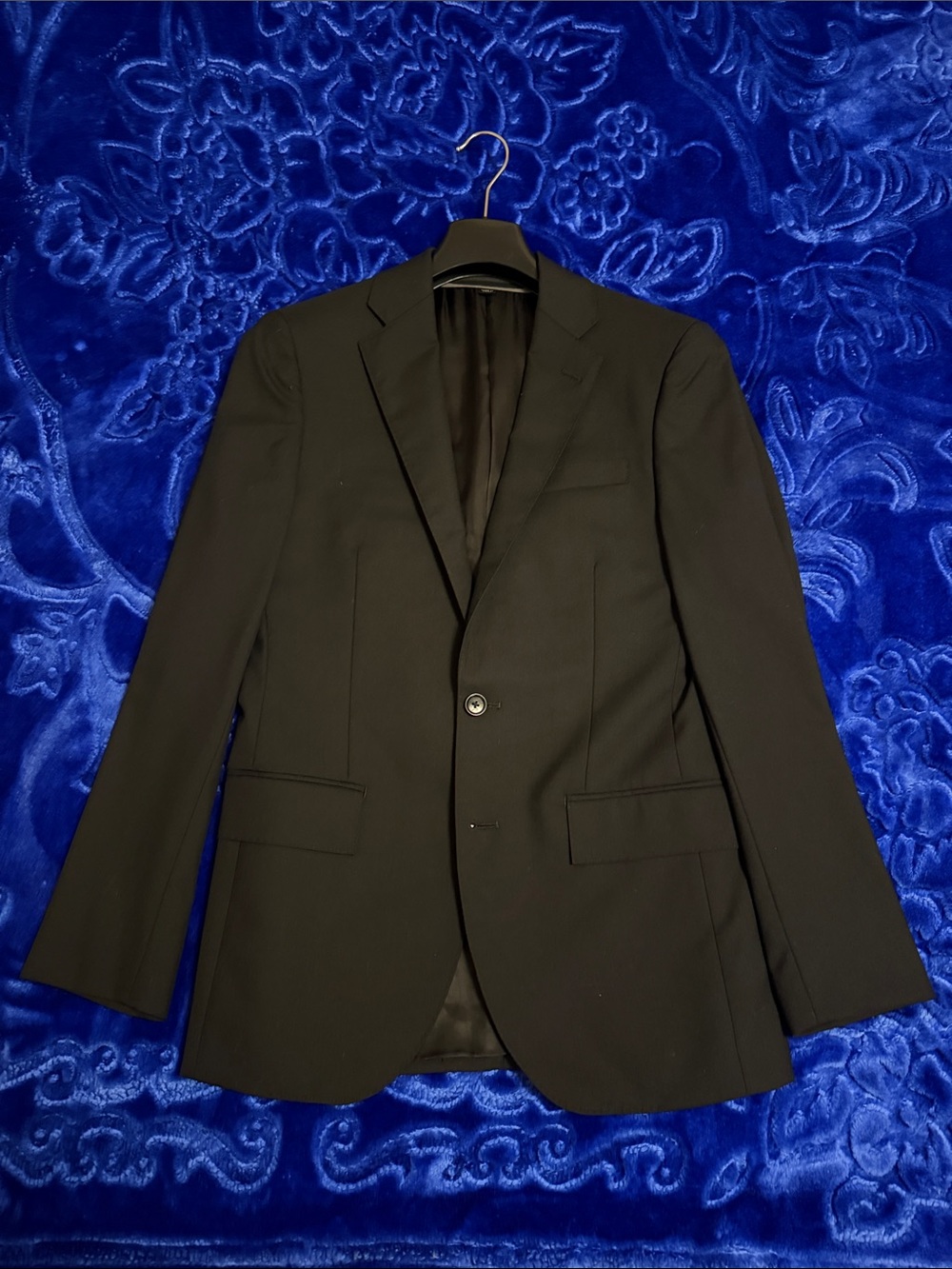 J. Crew Black Single-Button Men's Blazer